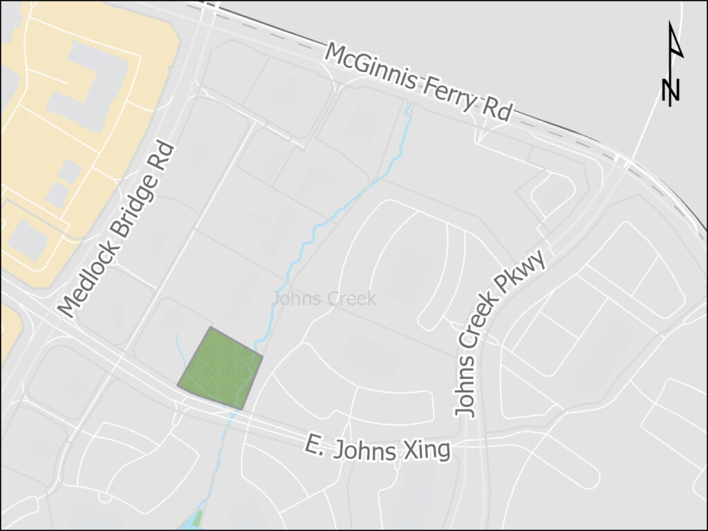 East johns crossing recycling map